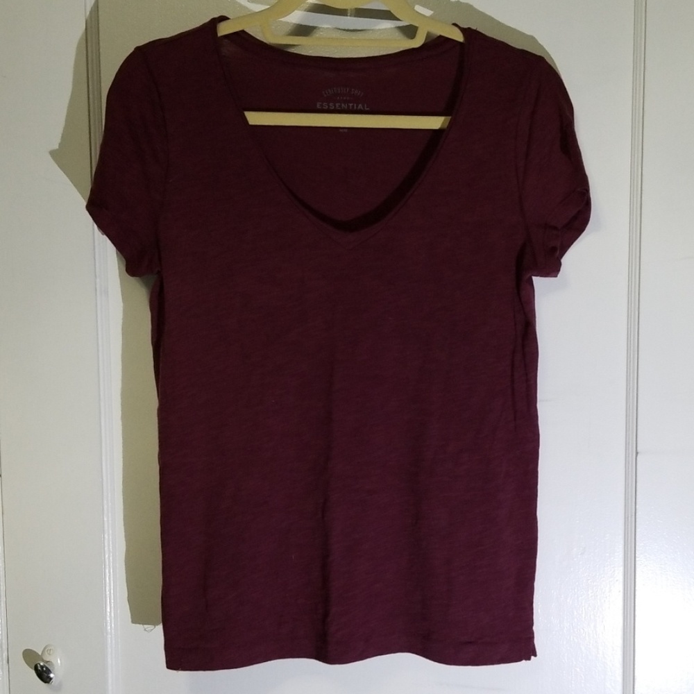 Seriously soft v-neck tee